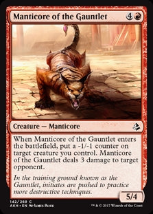 Manticore of the Gauntlet (AKH-C)