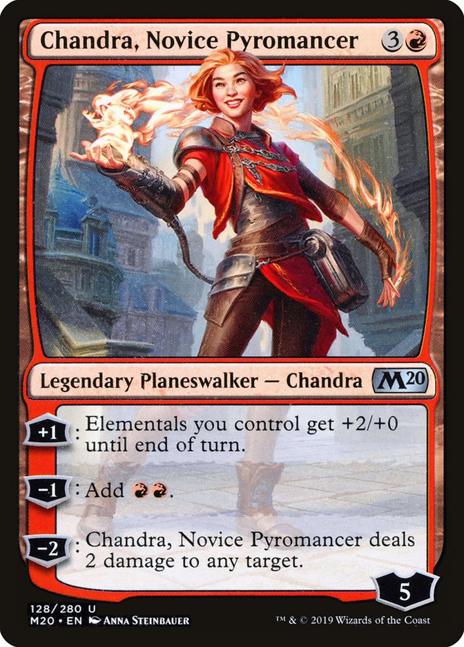 Chandra, Novice Pyromancer (M20-U-FOIL)