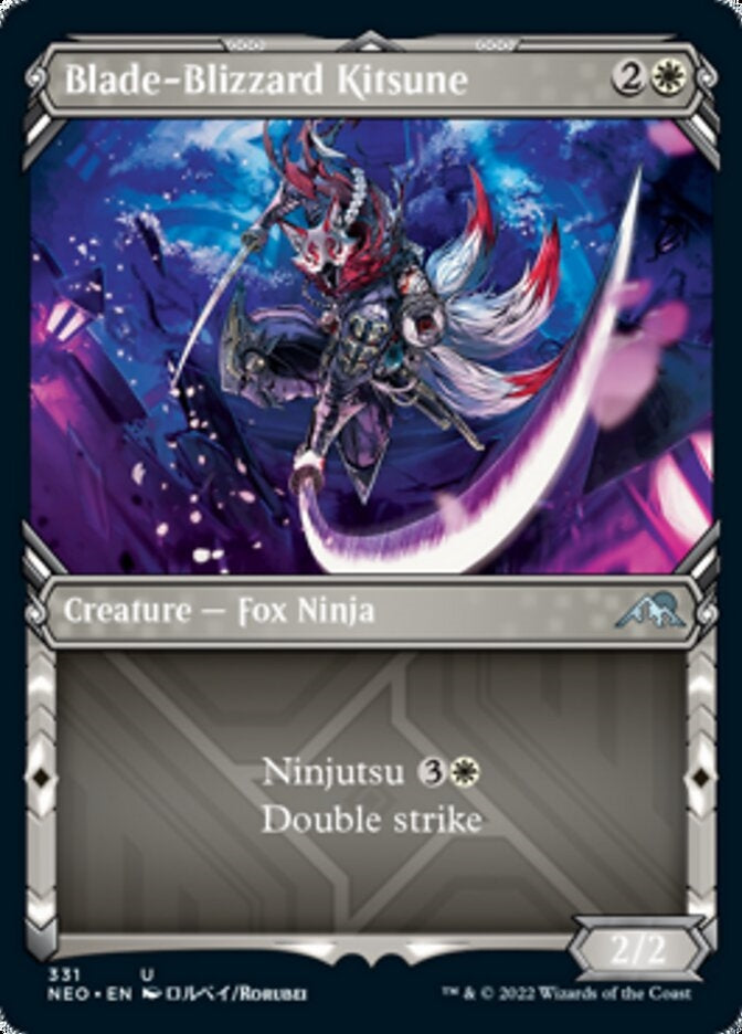 Blade-Blizzard Kitsune [ #331 Ninja Showcase ] (NEO-U)