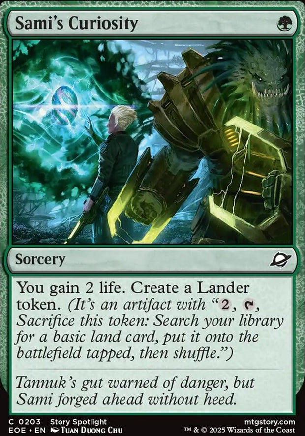 Sami's Curiosity [ #0203 ] (EOE-C)