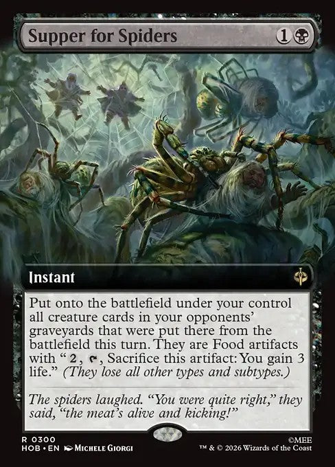 Supper for Spiders [ #0300 Extended Art ] (HOB-R)