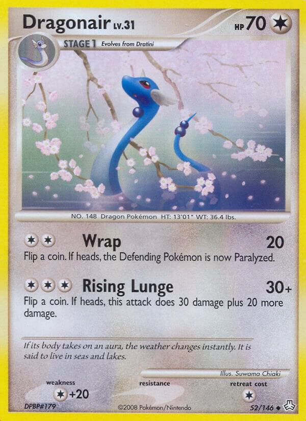 Dragonair - 52/146 (LA) Uncommon - Near Mint Reverse Holofoil