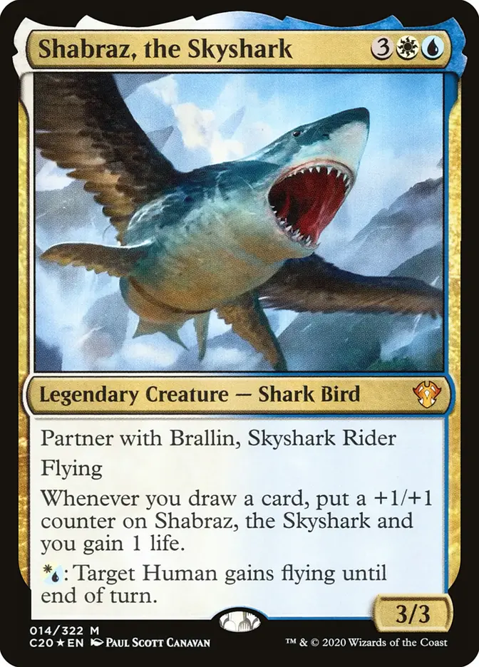 Shabraz, the Skyshark (C20-M) Japanese