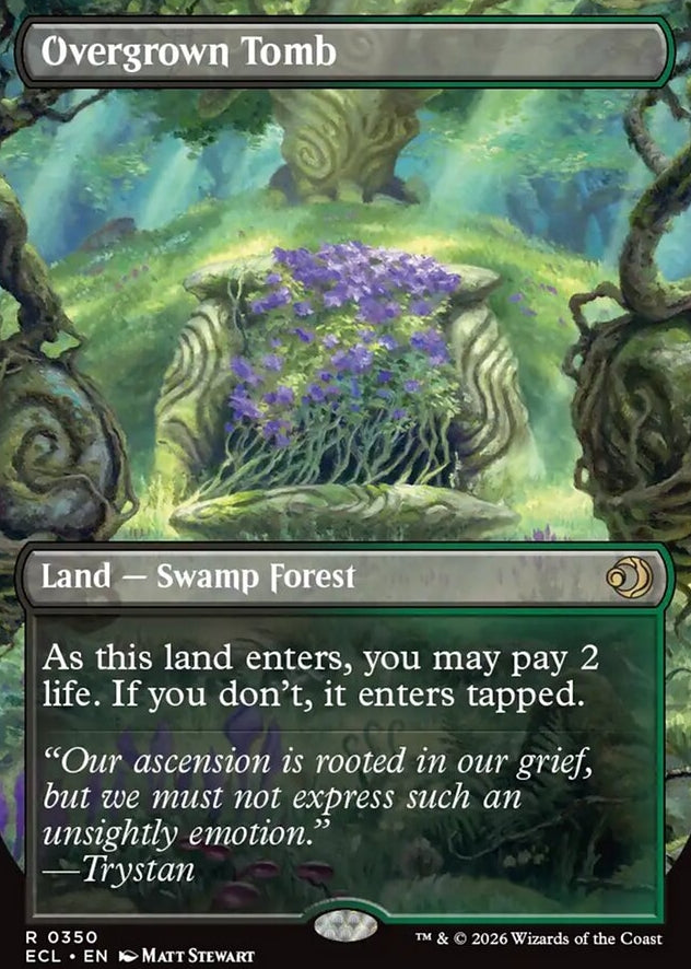 Overgrown Tomb // Overgrown Tomb [ #0350 Reversible Shockland ] (ECL-R)