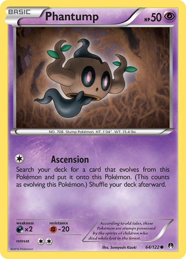 Phantump - 064/122 (BKP) Common - Near Mint