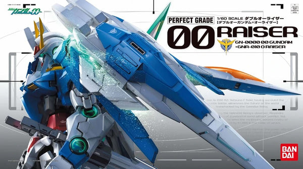 1/60 (PG): Gundam 00 - #13 GN-0000+GNR-010 00 Raiser