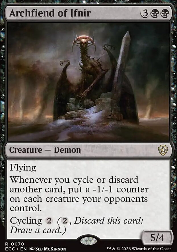 Archfiend of Ifnir [ #0070 ] (ECC-R)