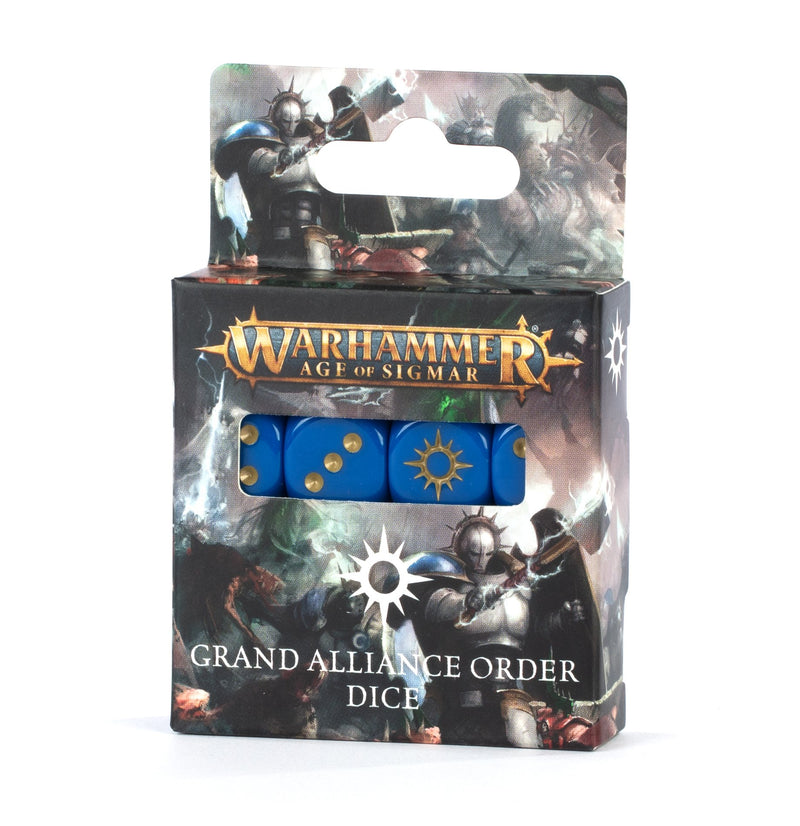 Citadel Hobby: Dice Set - Age of Sigmar: Grand Alliance - Order (4th)