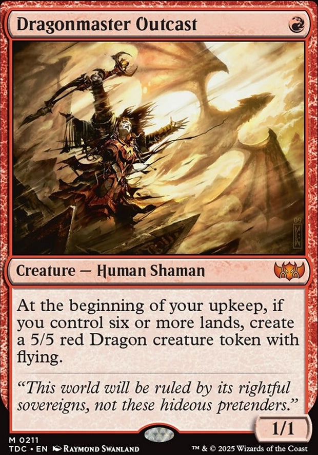 Dragonmaster Outcast [ #0211 ] (TDC-M)
