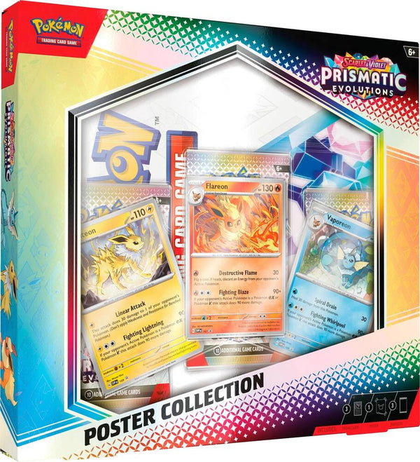 Pokemon TCG: S&V08.5 Prismatic Evolutions - Poster Collection