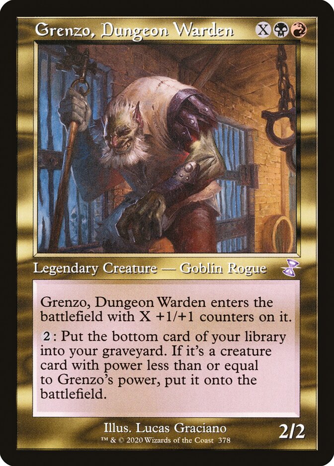 Grenzo, Dungeon Warden [#378 Timeshifted] (TSR-R-FOIL)