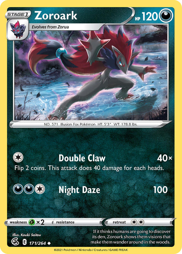 Zoroark - 171/264 (SWSH08) Uncommon - Near Mint