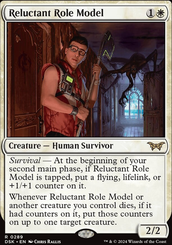 Reluctant Role Model [#0289 Lurking Evil Art Variant] (DSK-R)