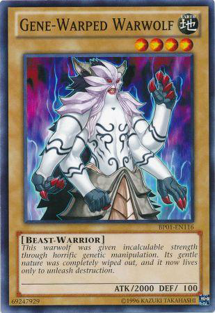 Gene-Warped Warwolf (BP01-EN116) Common - Near Mint Unlimited