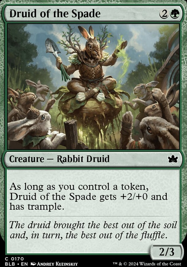 Druid of the Spade [#0170] (BLB-C-FOIL)