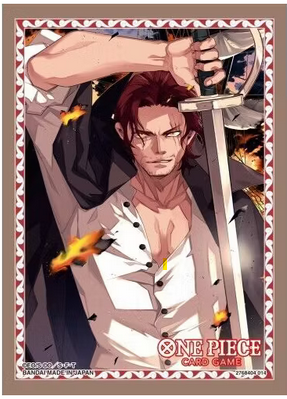 One Piece TCG: Official Sleeves 10: Shanks