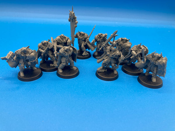 AoS: Slaves to Darkness - Chaos Warriors (USED) [Lot #2]