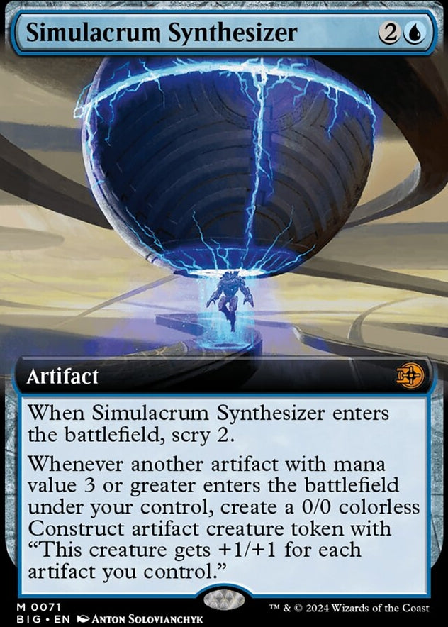 Simulacrum Synthesizer [#0071 Extended Art] (BIG-M)