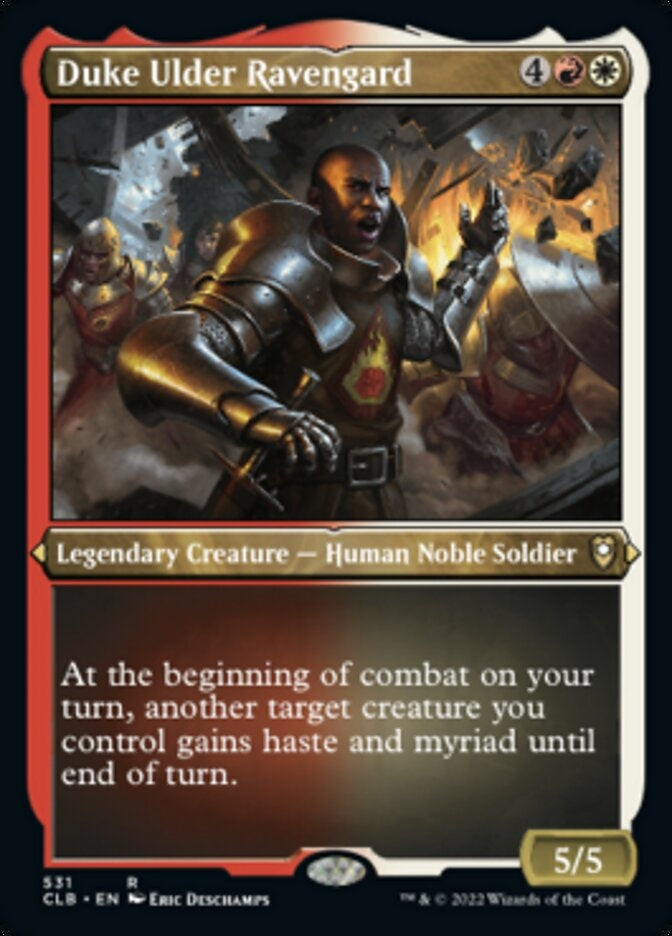 Duke Ulder Ravengard [#531 Etched Foil] (CLB-R)