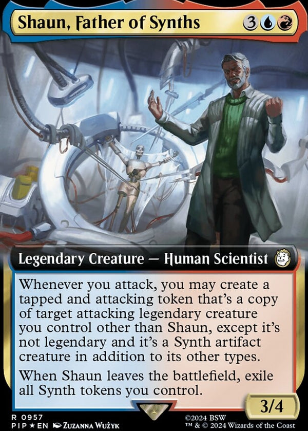 Shaun, Father of Synths [#0957 Extended Art Surge Foil] (PIP-R)