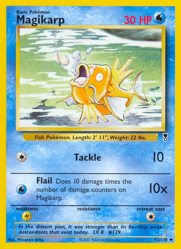 Magikarp - 052/110 (LC) Uncommon - Heavy Play Reverse Holofoil