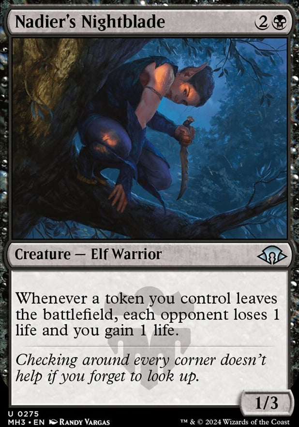 Nadier's Nightblade [#0275] (MH3-U-FOIL)