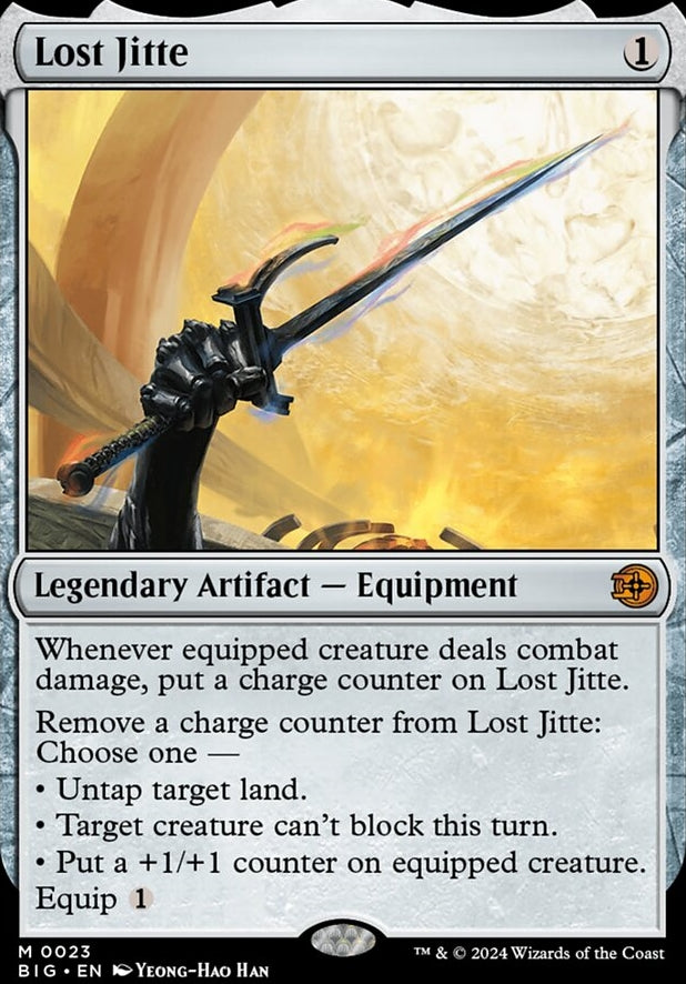 Lost Jitte [#0023] (BIG-M-FOIL)