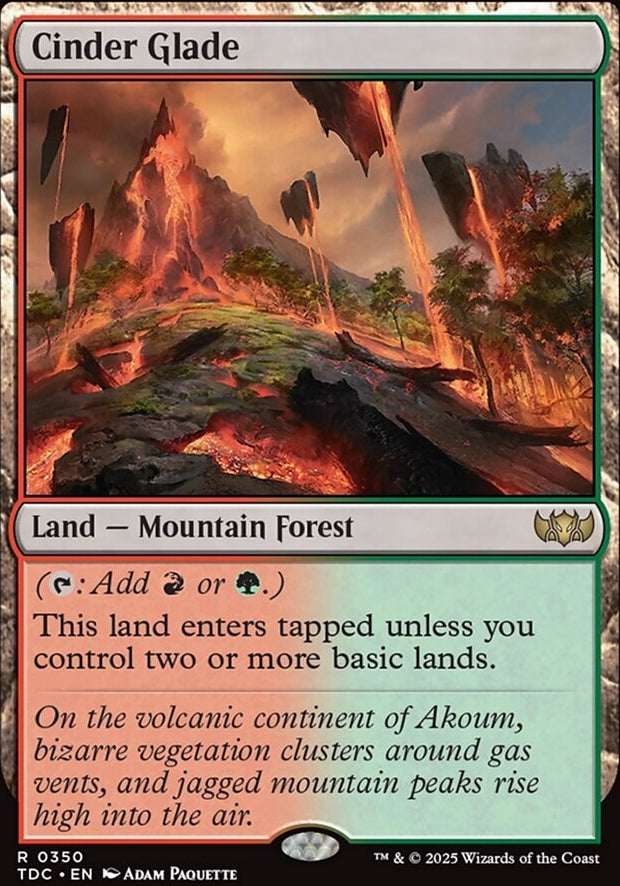 Cinder Glade [ #0350 ] (TDC-R)