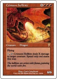 Crimson Hellkite (7ED-R)