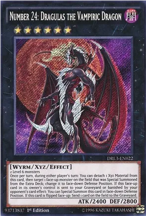 Number 24: Dragulas the Vampiric Dragon (DRL3-EN022) 1st Edition