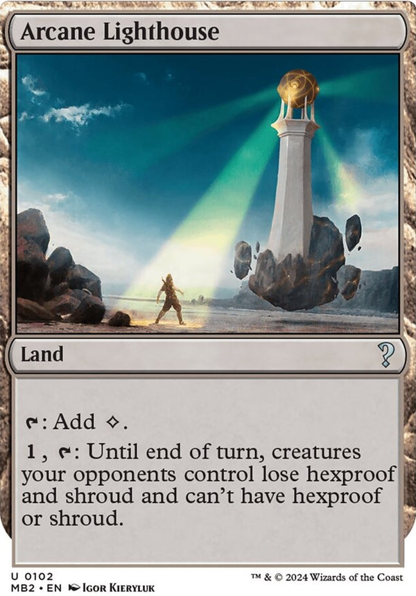 Arcane Lighthouse [#0102 White-Border] (MB2-U)