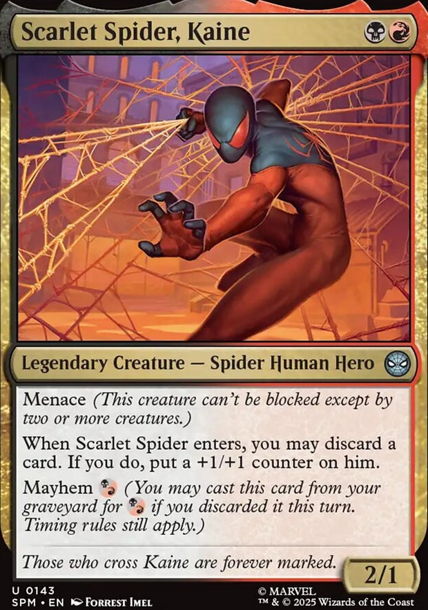 Scarlet Spider, Kaine [ #0143 ] (SPM-U)