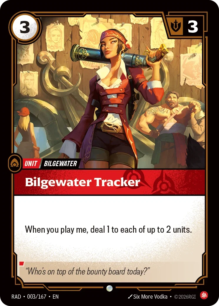 Bilgewater Tracker - 003/167 (RAD) Common