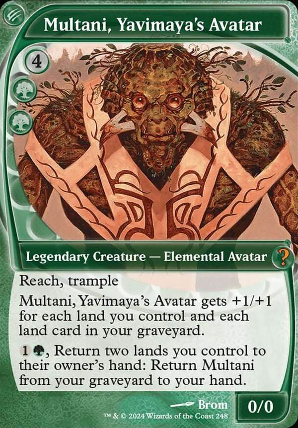 Multani, Yavimaya's Avatar [#0248 Future Frame] (MB2-M-FOIL)