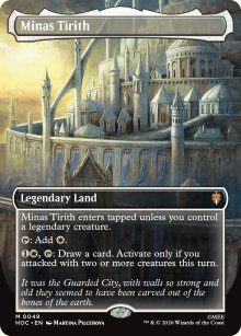 Minas Tirith [ #0049 Borderless ] (HOC-M)