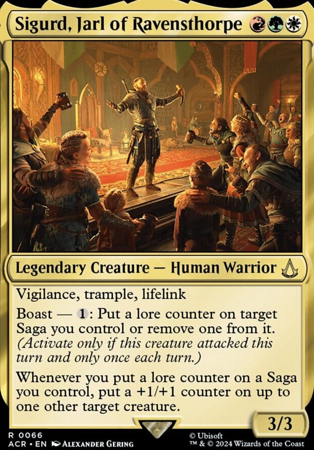Sigurd, Jarl of Ravensthorpe [#0066] (ACR-R-FOIL)