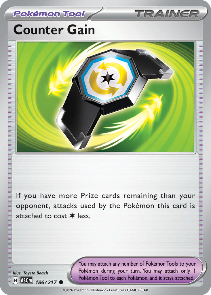 Counter Gain - 186/217 (ASC) Common