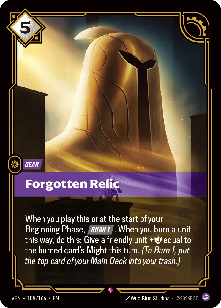 Forgotten Relic - 108/166 (VEN) Rare