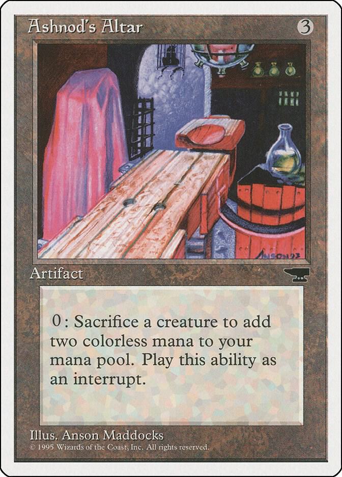 Ashnod's Altar (CHR-C) Moderate Play