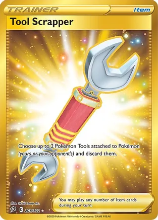 Tool Scrapper (Secret) - 208/192 (SWSH02) Secret Rare - Near Mint Holofoil