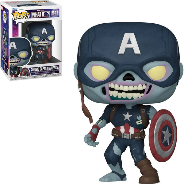 POP Figure: Marvel What If #0941 - Zombie Captain America