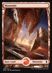 Mountain  [#268 Full Art] (BFZ-C)