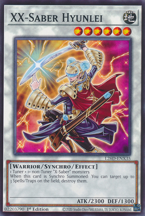 XX-Saber Hyunlei (L26D-ENX35)