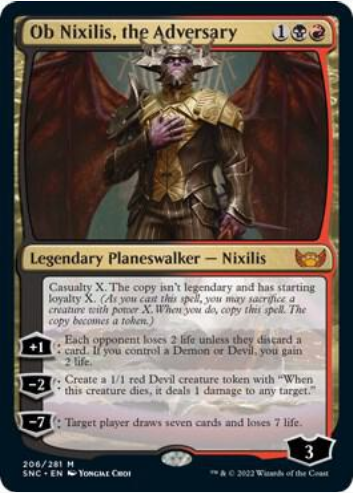 Ob Nixilis, the Adversary [ #206/281 ] (SNC-M)