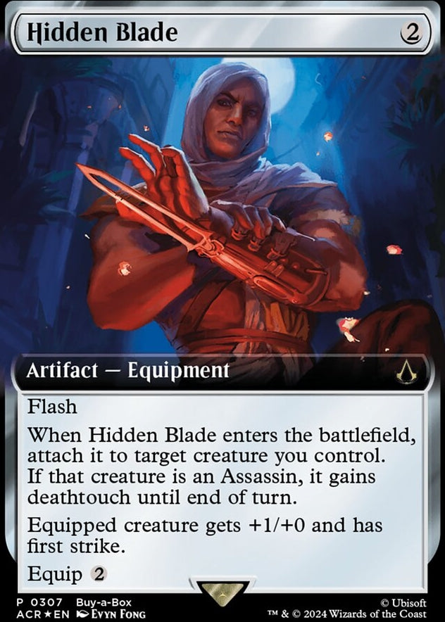 Hidden Blade [#0307 Buy-a-Box Promo] (ACR-U-BAB)