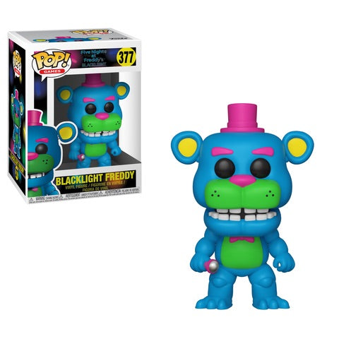 POP Figure: Five Nights at Freddy's #0377 - Blacklight Freddy (Gamestop)