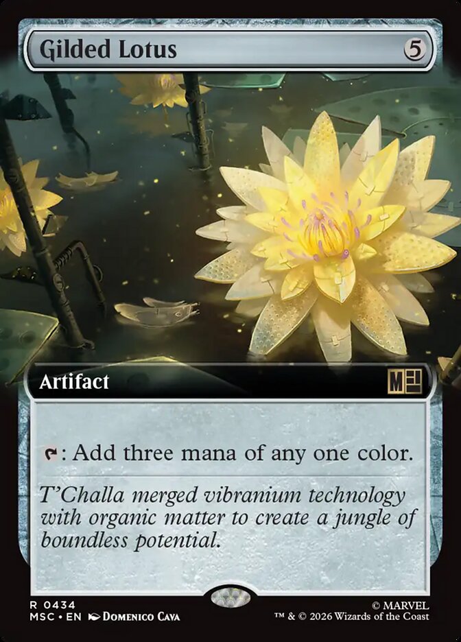 Gilded Lotus [ #0434 Extended Art ] (MSC-R)