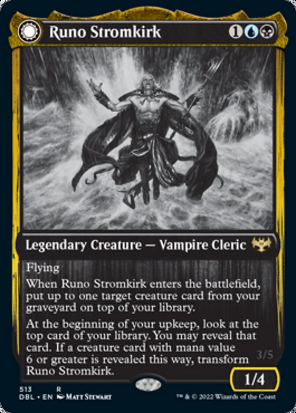 Runo Stromkirk // Krothuss, Lord of the Deep [#513] (DBL-R)