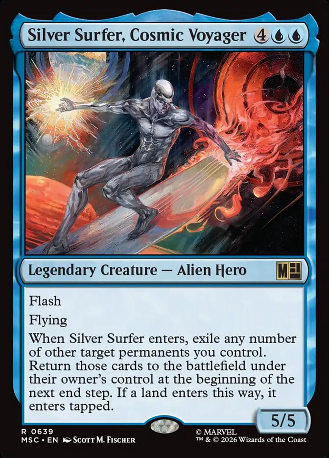Silver Surfer, Cosmic Voyager [ #0639 ] (MSC-R)