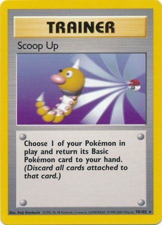 Scoop Up - 078/102 (BS) Rare - Near Mint